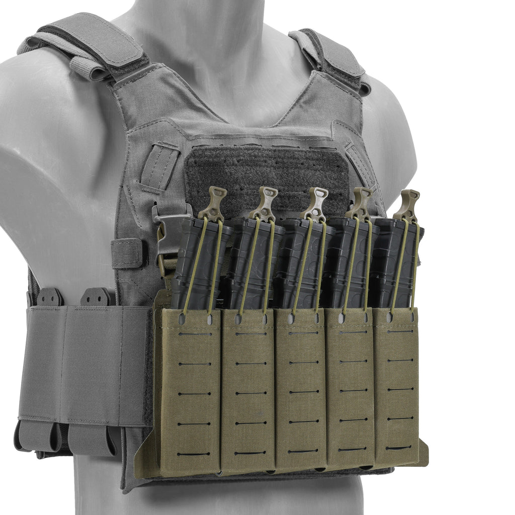Templars Gear CPC 5x1 PM-FAT Shingle Panel on Plate Carrier Desaturated