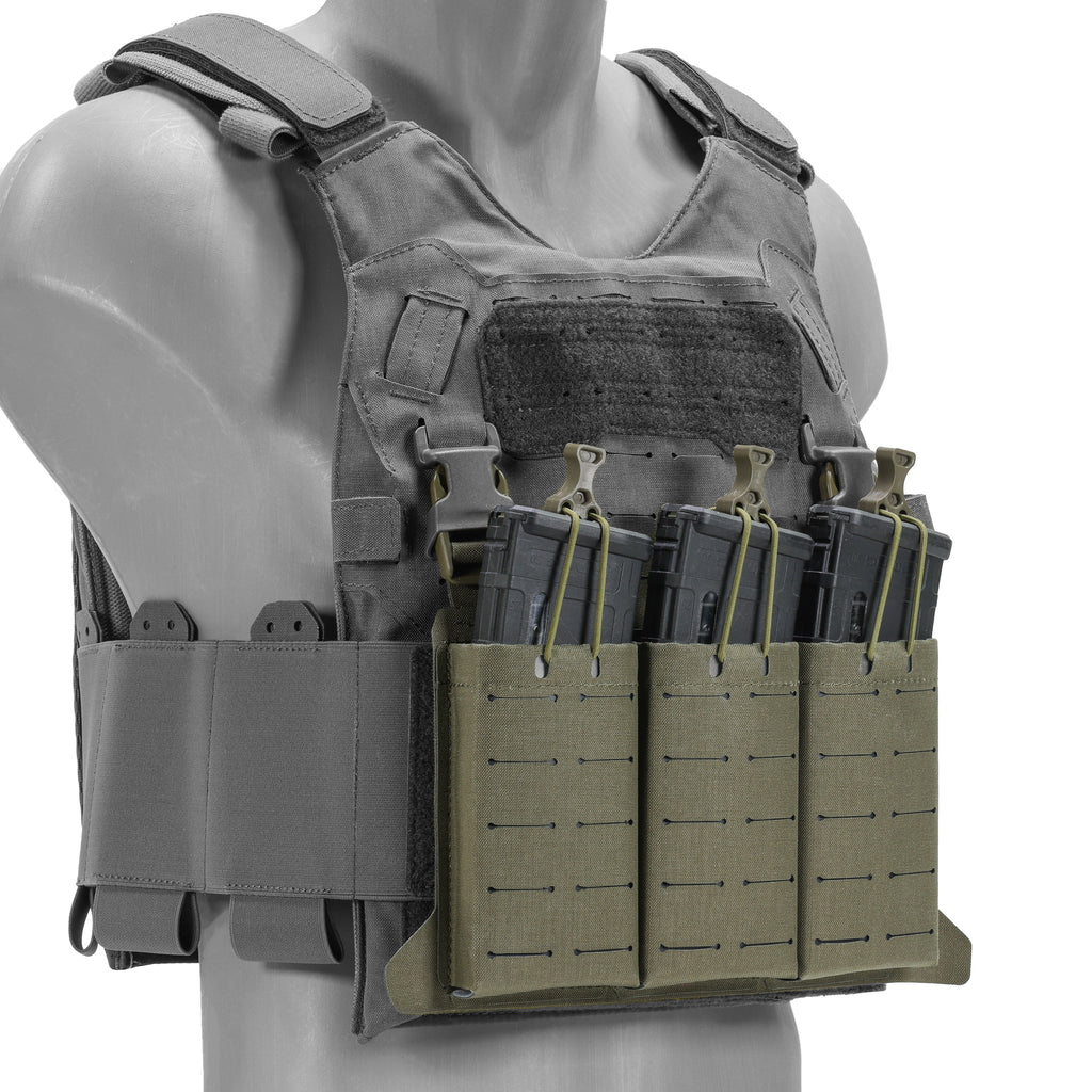 Templars Gear CPC Shingle G4 Front Panel on Plate Carrier Desaturated