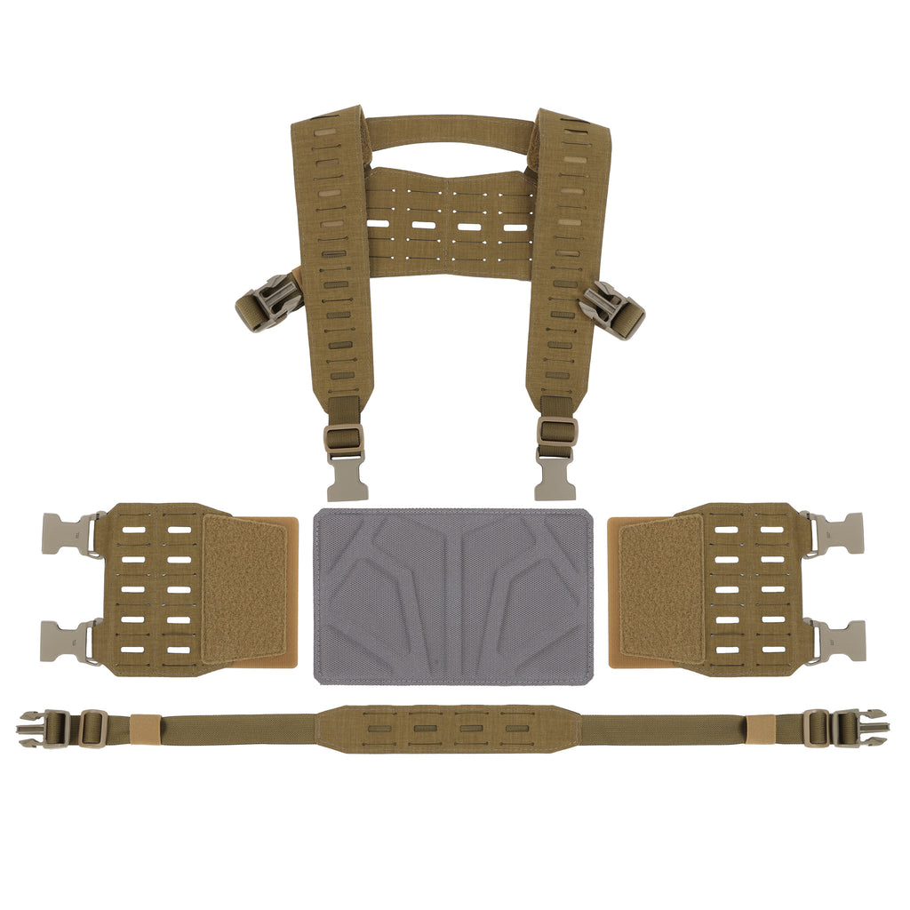Templars Gear Chest Rig Conversion Kit Coyote Brown