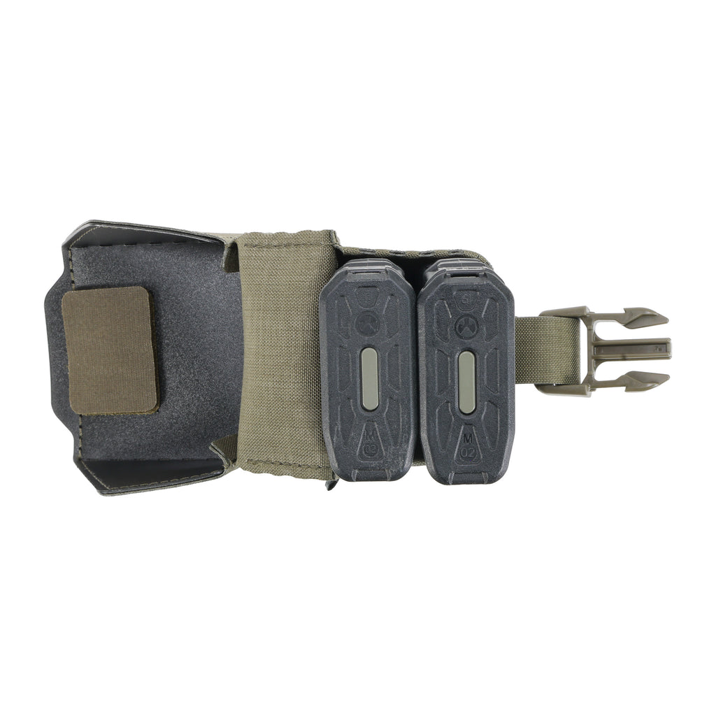 Templars Gear Double Magazine Pouch FULL FLAP AR Opened top view