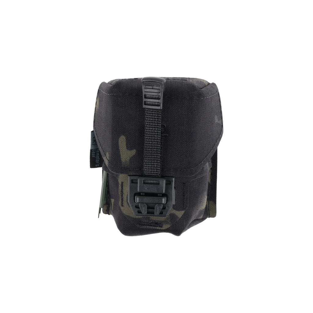 Templars Gear Frag Grenade Pouch FULL FLAP QR Multicam Black