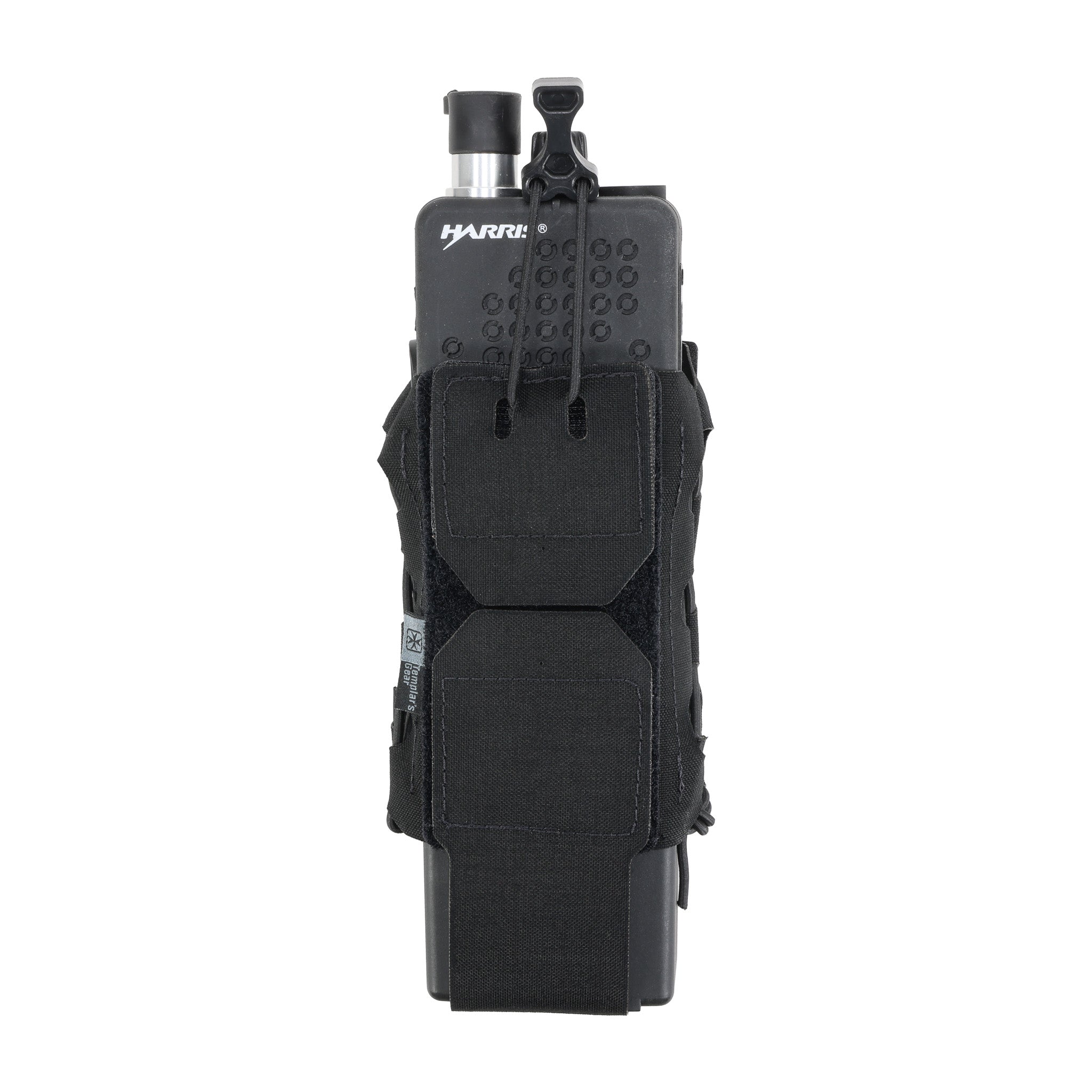 Fondina Tattica Nera Per Caricatore Pistola – MOLLE Regolabile In Nylon – Porta Mag Universale